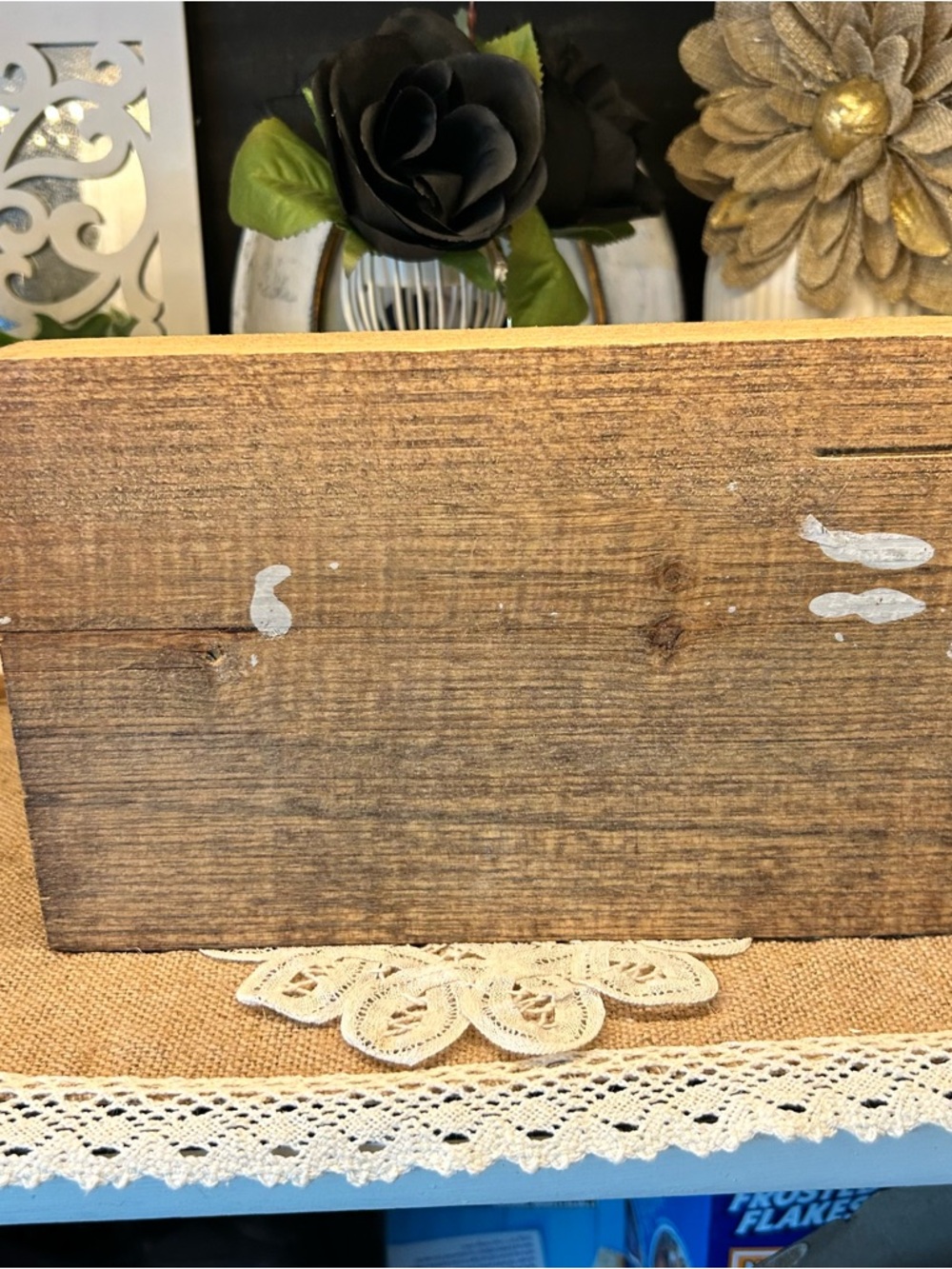 Rustic Bee Kind Wooden Block Sign - Farmhouse Tiered Tray Decor - Bumblebee Art - Picture 8 of 14